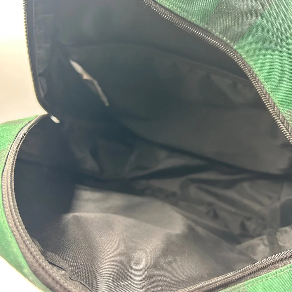 Harry Potter Backpack Green Slytherin House Striped Patch Excellent